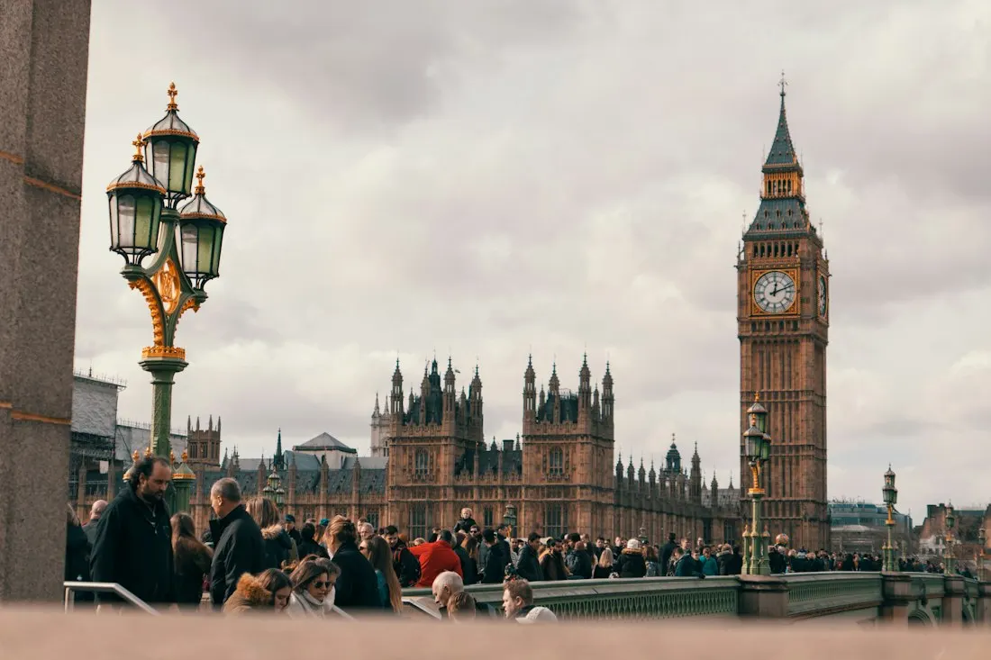 Big Ben and the Westminster area of London